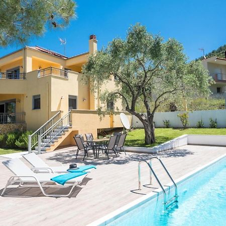 Louloudis Pool Villa Skala Rachoni  Extérieur photo
