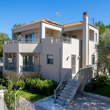 Louloudis Pool Villa Skala Rachoni  Extérieur photo