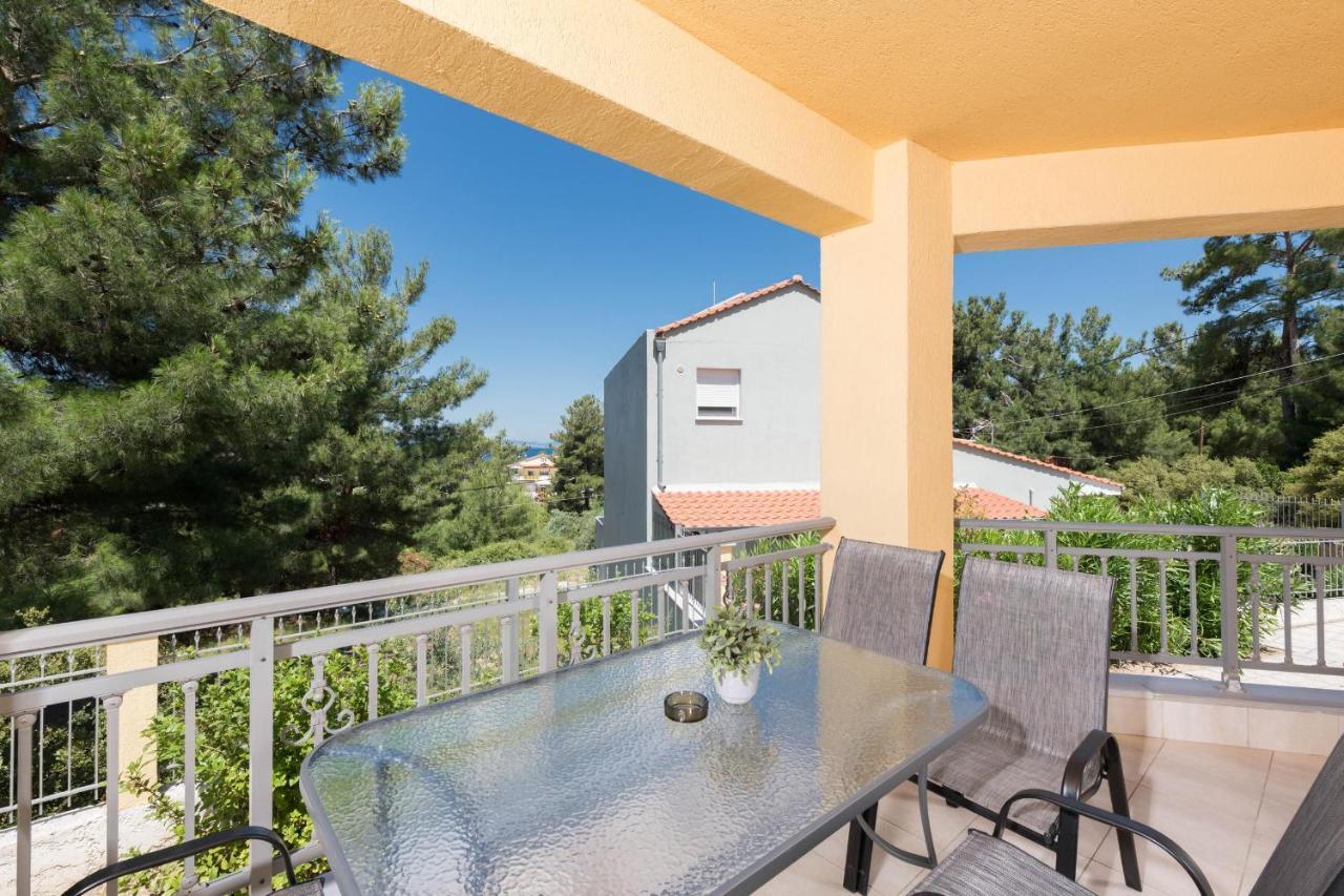 Louloudis Pool Villa Skala Rachoni  Extérieur photo