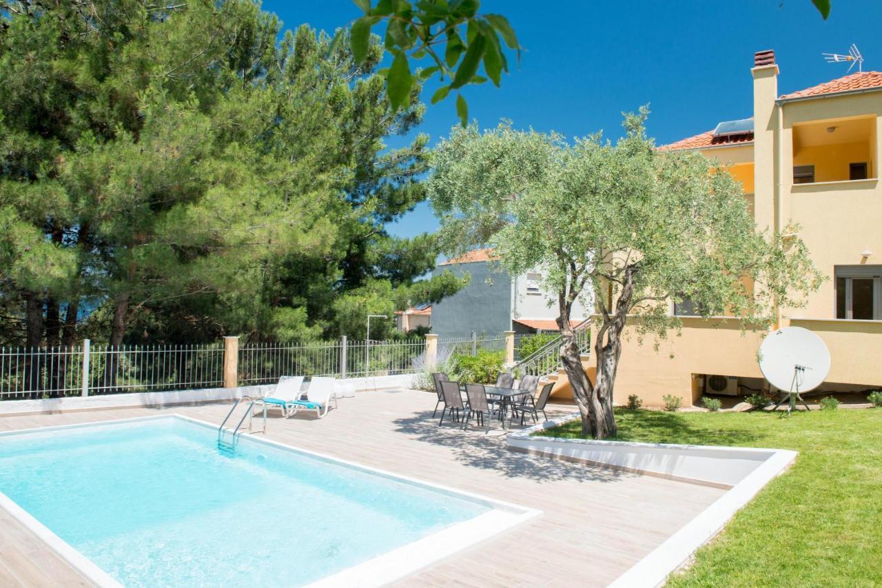 Louloudis Pool Villa Skala Rachoni  Extérieur photo