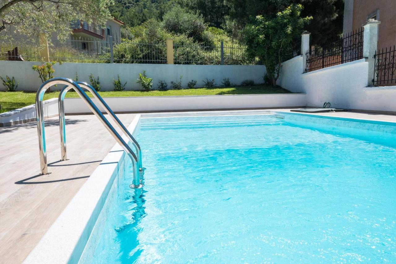 Louloudis Pool Villa Skala Rachoni  Extérieur photo