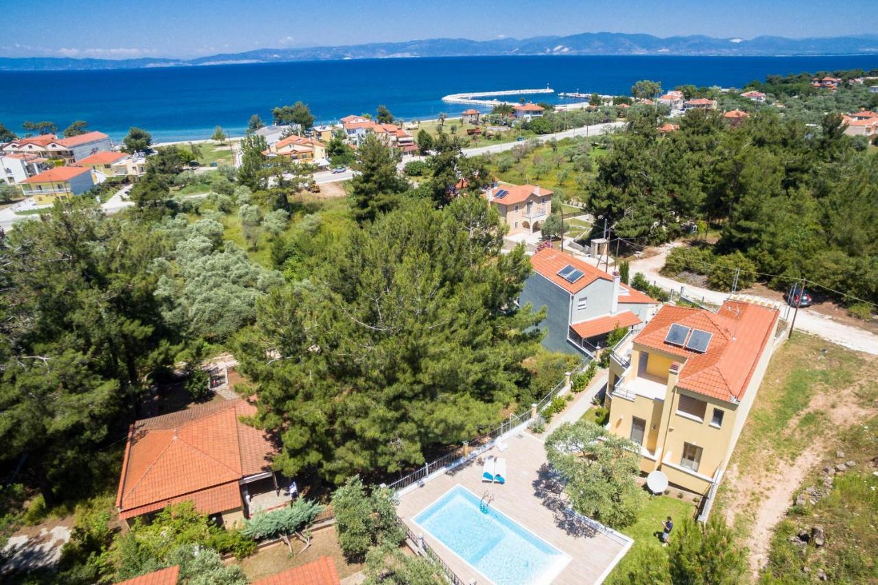 Louloudis Pool Villa Skala Rachoni  Extérieur photo